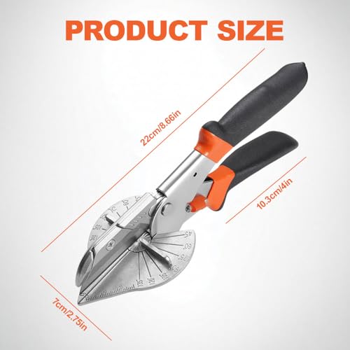 Adjustable Miter Shears for Angular Cutting