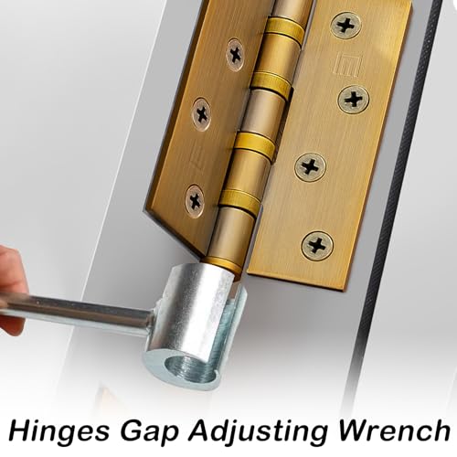 Adjustable Hinge Gap Wrench for Door Repair
