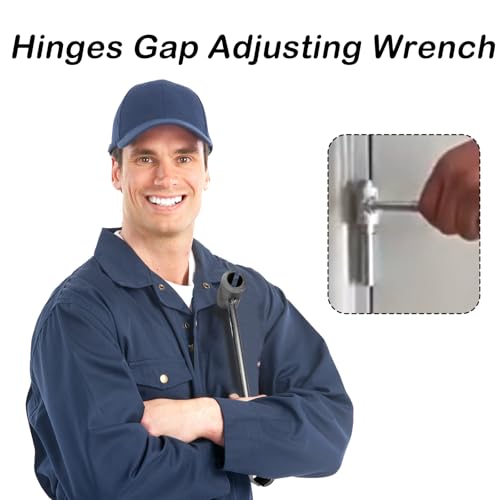 Adjustable Hinge Gap Wrench for Door Repair