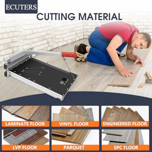 13" Vinyl Floor Cutter with Wheels - ECUTERS