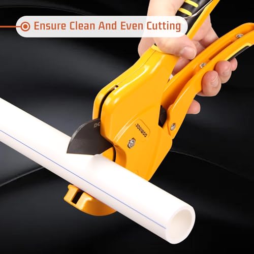 Dominox PVC Pipe Cutter - One-Handed Rapid Tool