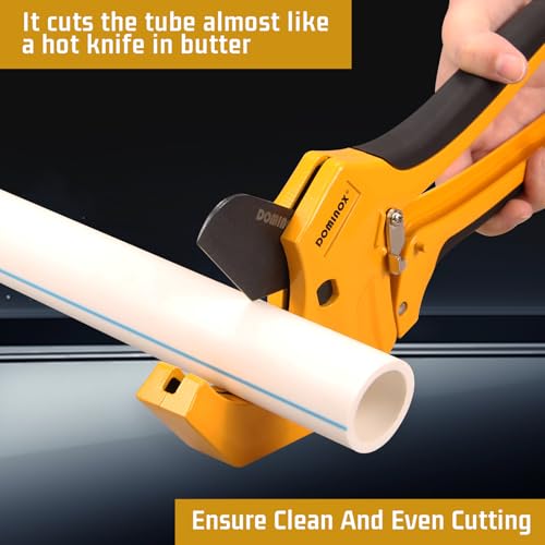Dominox PVC Pipe Cutter - One-Hand Rapid Tool