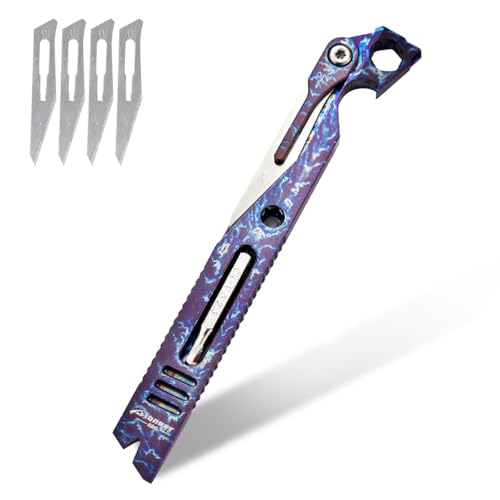 Titanium EDC Pry Bar Mini Multifunctional Tool