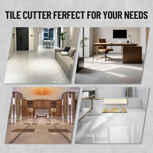 JustSmart 48" Manual Tile Cutter with Tungsten Wheel