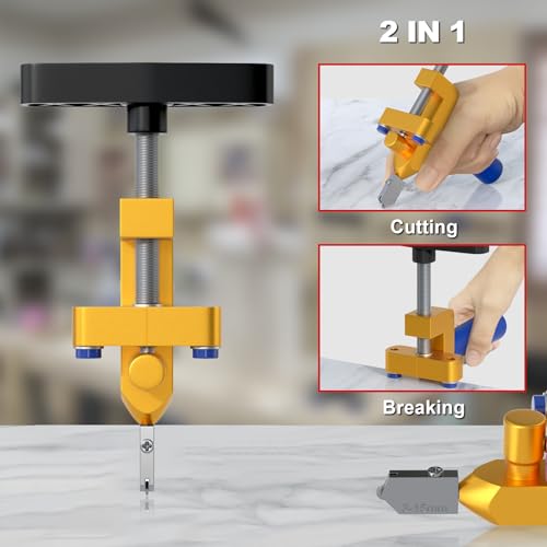 LATTHANT 2-in-1 Glass Tile Cutter Tool