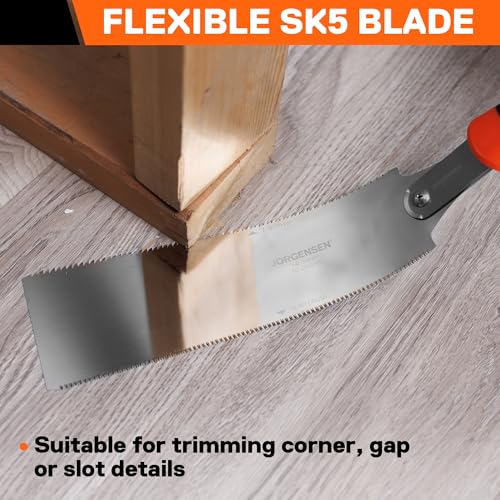 JORGENSEN 10" Japanese Double Edge Pull Saw