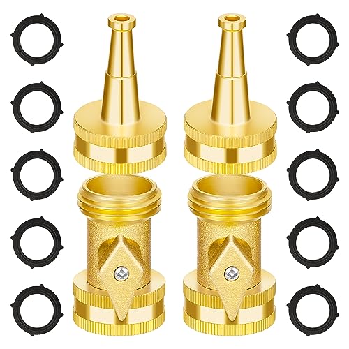 AUTOMAN Brass High Pressure Jet Hose Nozzle 4-Pack