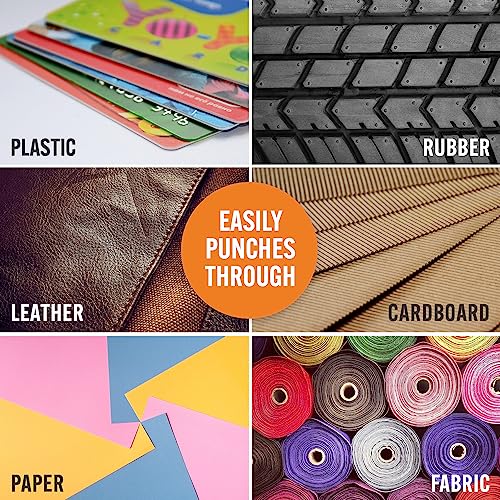 Desktop Leather Belt Hole Punch Tool - Heavy Duty