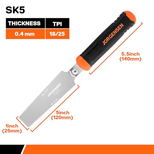 JORGENSEN 5-Inch Japanese Flush Cut Saw
