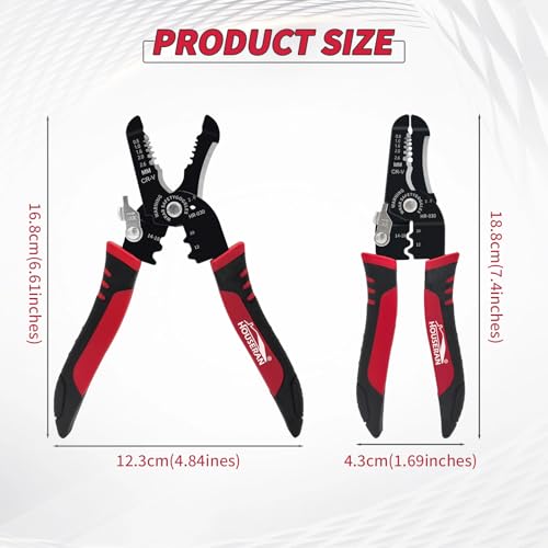 5-Pack Wire Stripper and Crimping Tool Set