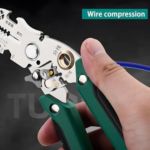 Multi-Function Wire Stripper and Crimping Tool