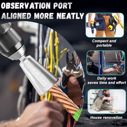 Axlksia 2-Pack Drill Wire Twister Tool