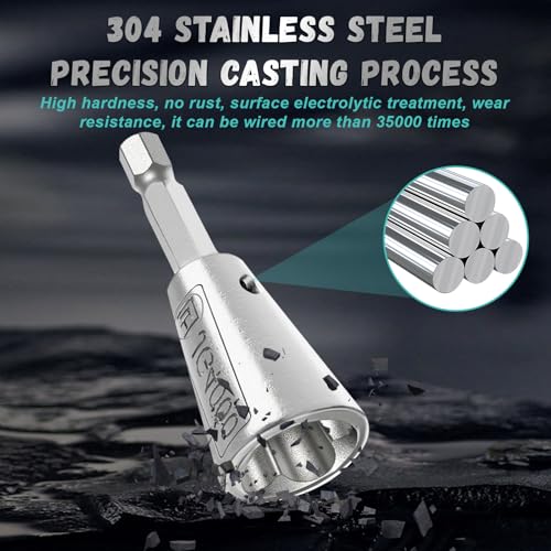 Axlksia 2-Pack Drill Wire Twister Tool