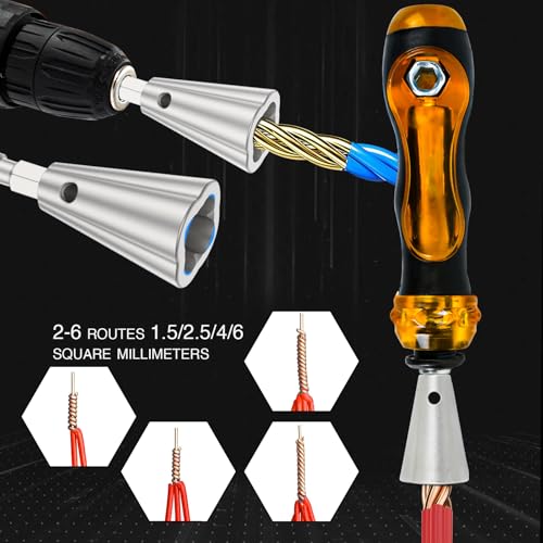 Wire Twister Tool for Drill - Stainless Steel Design