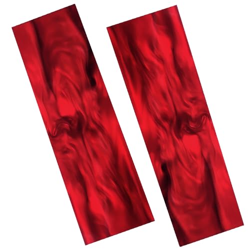 Cool Hand Red Pearl Acrylic Knife Handle Scales