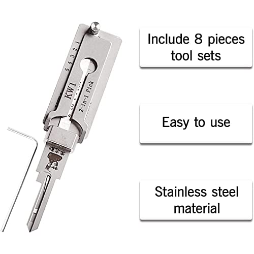 Stainless Steel Hook and Pick Tool Set