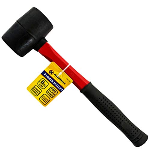 Marksman Fibreglass Rubber Mallet - 8oz, 16oz, 32oz