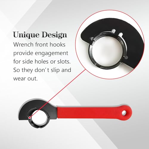 Adjustable High Carbon Steel Nut Wrench with Grip