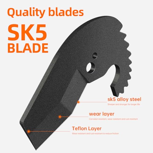 Heavy Duty 1-5/8" PVC Pipe Cutter Tool