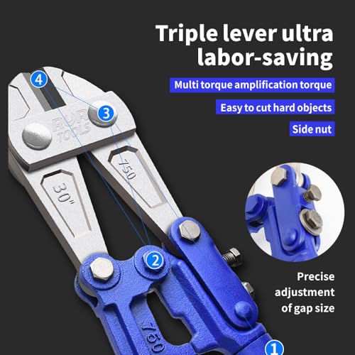 30-Inch Heavy Duty Bolt Cutter with Grip