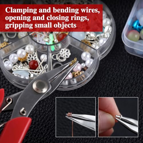 SPEEDWOX 4.5 Inch Mini Long-Nose Pliers