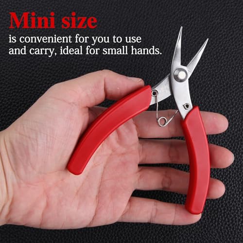 SPEEDWOX 4.5 Inch Mini Long-Nose Pliers