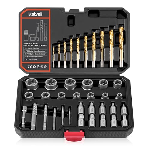 39 PCS Screw and Bolt Extractor Tool Set