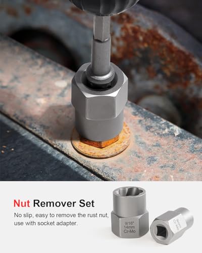 39 PCS Screw and Bolt Extractor Tool Set