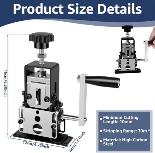 Vrtywur Manual Wire Stripper for Copper Recycling