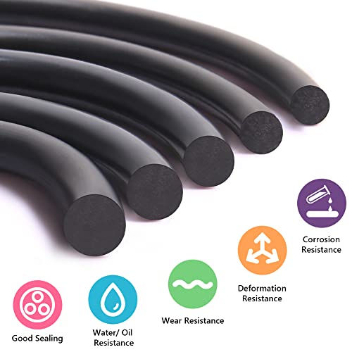950 Piece Rubber O-Ring Assortment Kit for Tools