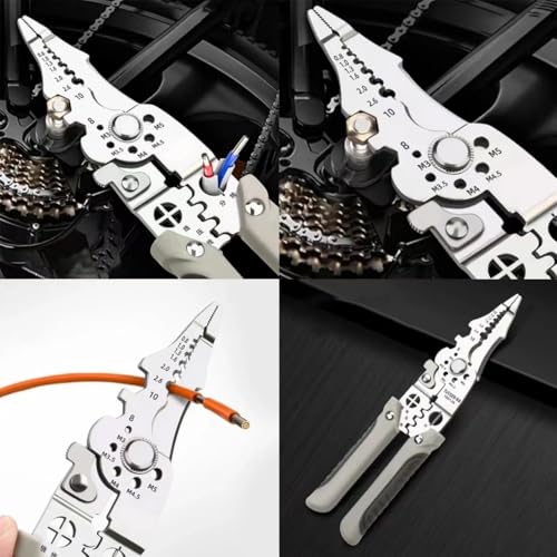 6-in-1 Multifunctional Wire Stripper and Twister Tool