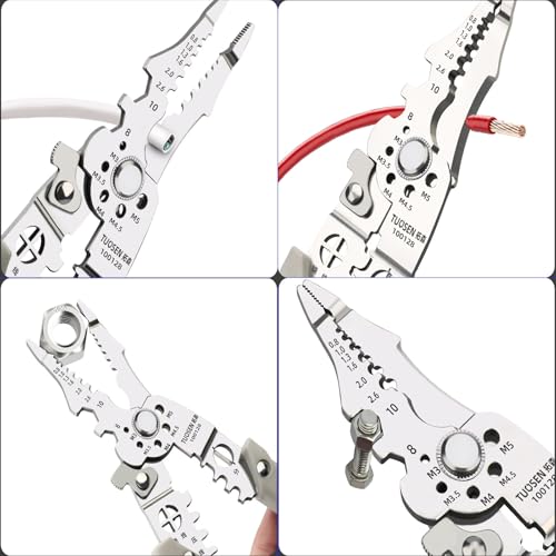 6-in-1 Multifunctional Wire Stripper and Twister Tool