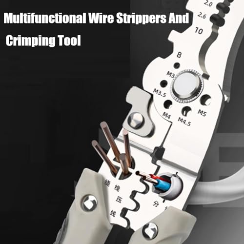 6-in-1 Multifunctional Wire Stripper and Twister Tool