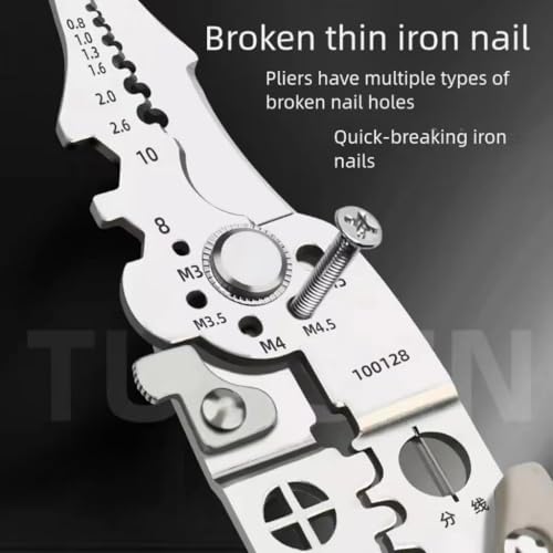 6-in-1 Multifunctional Wire Stripper and Twister Tool