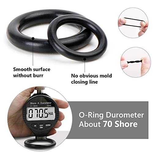 950 Piece Rubber O-Ring Assortment Kit for Tools