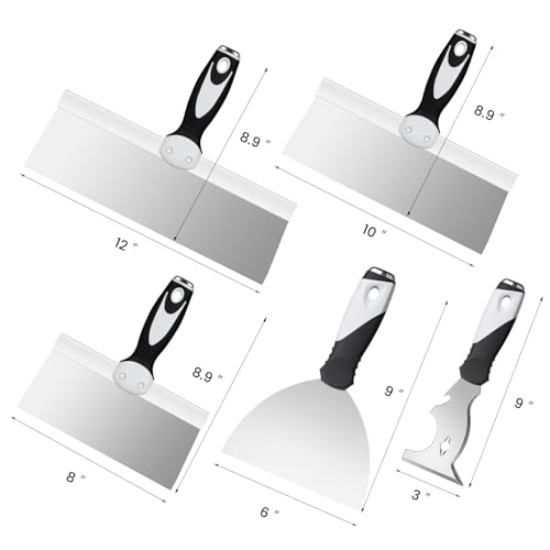 Mister Rui 5-Pack Putty Knife Set