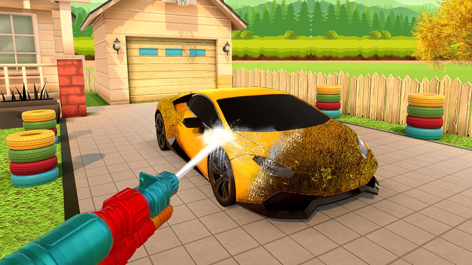 Power Washing Simulator: Car Wash Games with ASMR