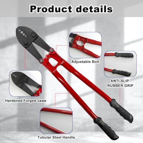 24" Wire Rope Crimping Pliers for Swaging