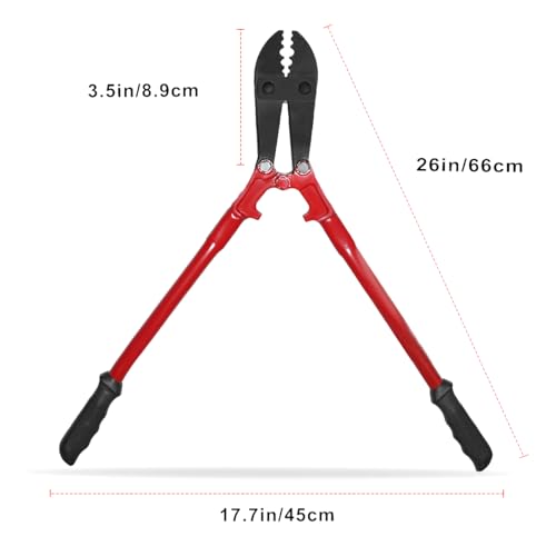 24" Wire Rope Crimping Pliers for Swaging