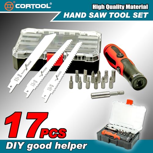 CORTOOL Multi-Blade Hand Saw Set with Case