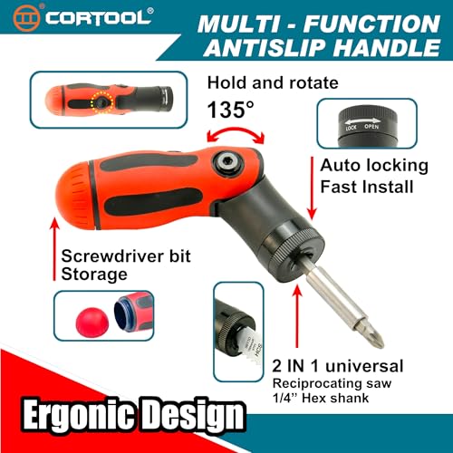 CORTOOL Multi-Blade Hand Saw Set with Case