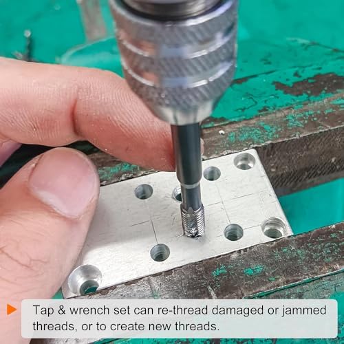 6-Piece Adjustable Tap Wrench Tool Set