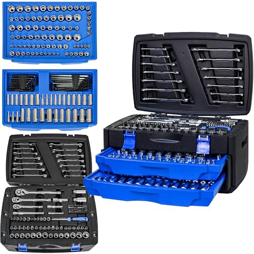 266-Piece Campfun Mechanical Toolset with Storage Case