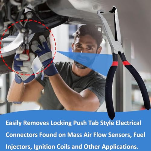 8-Inch Electrical Disconnect Pliers for Automotive Use