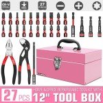 27-Piece P.I.T. Tool Kit with 12" Toolbox