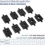 Toscoco Hydraulic Crimping Tool with 9 Dies