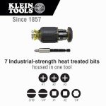 Klein Tools 8-in-1 Magnetic Stubby Screwdriver