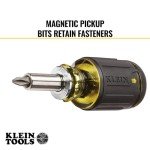 Klein Tools 8-in-1 Magnetic Stubby Screwdriver
