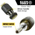 Klein Tools 8-in-1 Magnetic Stubby Screwdriver