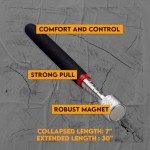 30-Inch Telescoping Magnetic Pickup Tool for All Uses